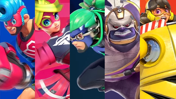 เกมส์ Arms ปล่อยเทรลเลอร์ Arm Enyclopedia และแนะนำตัวละคร