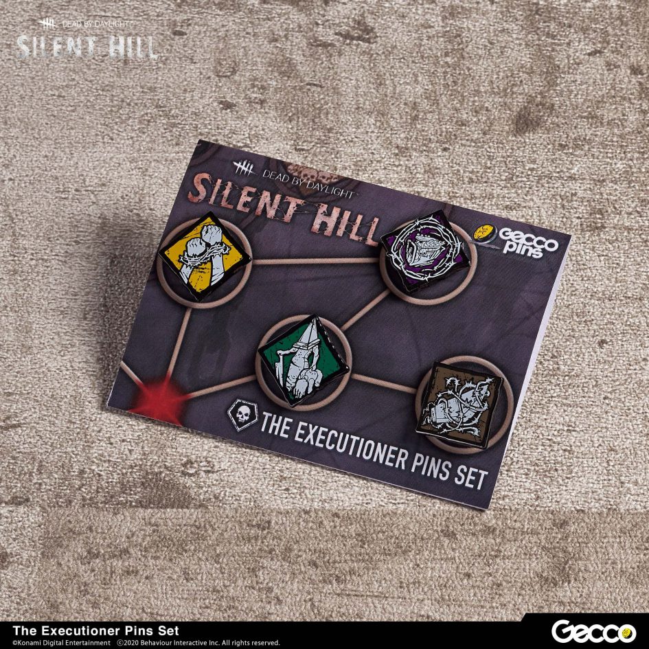 Gecco เพิ่มไลน์สินค้าใหม่กับ SILENT HILL x Dead by Daylight Pins Collection