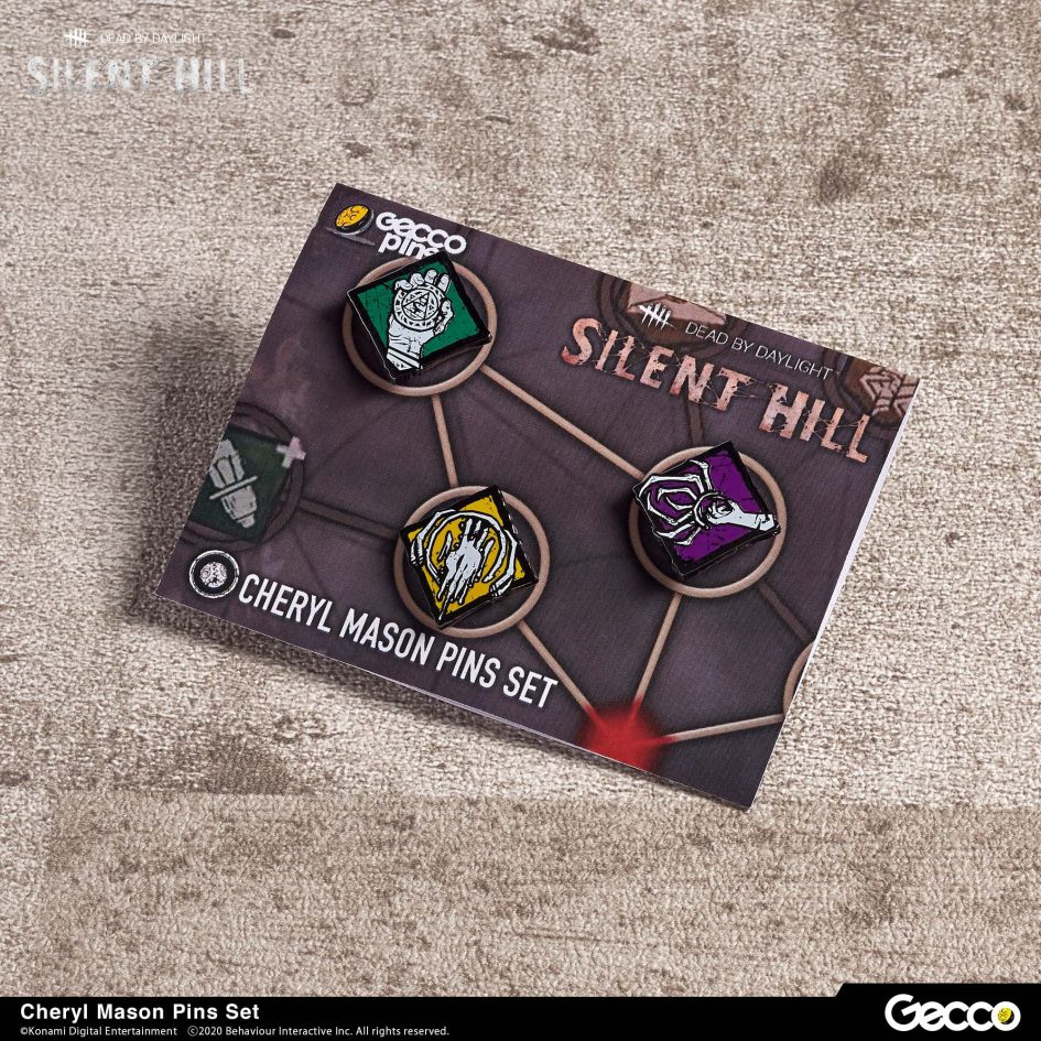 Gecco เพิ่มไลน์สินค้าใหม่กับ SILENT HILL x Dead by Daylight Pins Collection