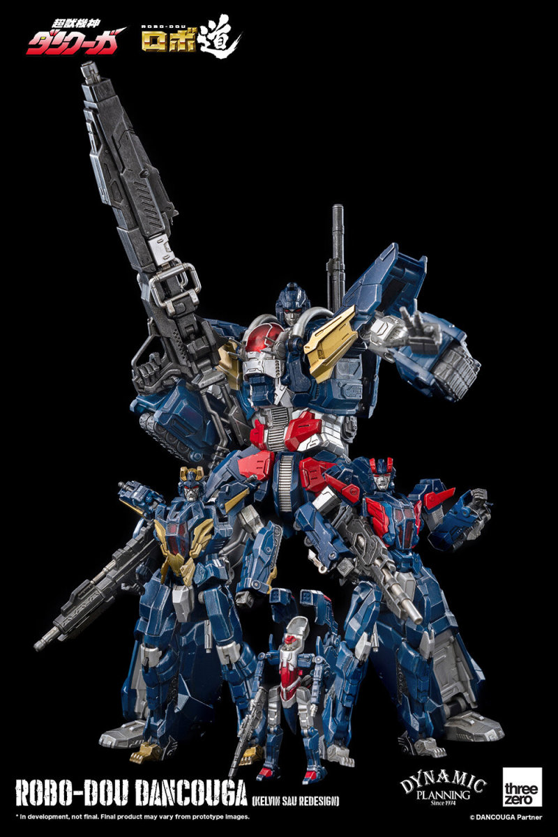 ทีเซอร์แรก Threezero Robo-Dou Dancouga