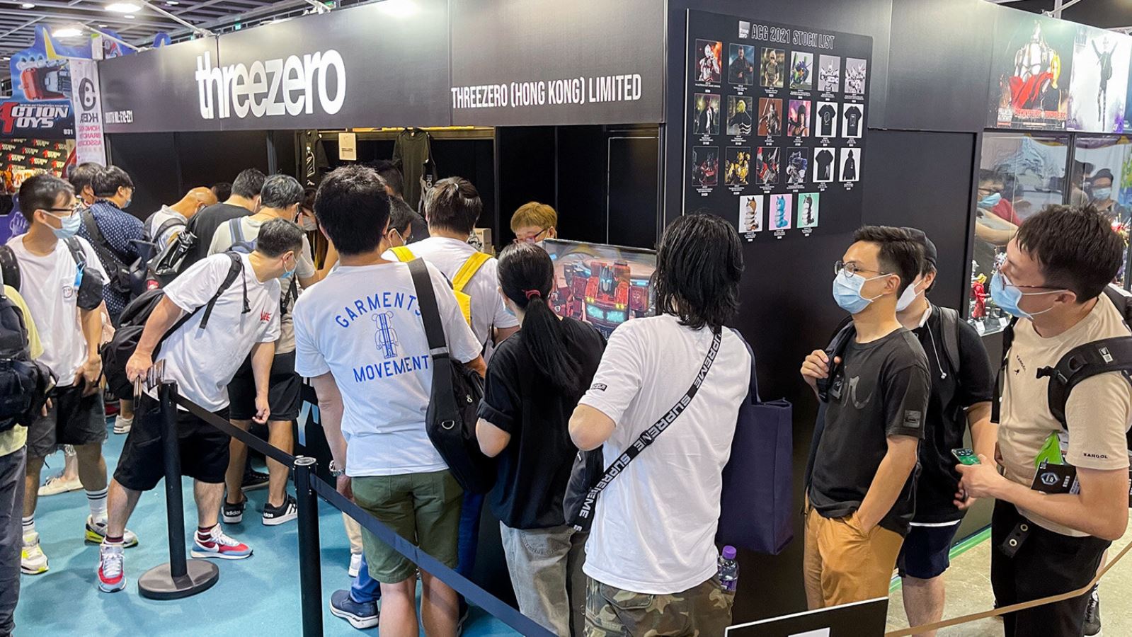 Three zero exhibition at ACGHK 2021