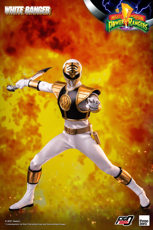 ทีเซอร์ Threezero White Ranger & Evangelion Accessory Pack