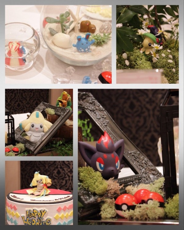 น่ารักเลยทีเดียว เมื่อเหล่าโปเกม่อนมาร่วมอวยพรงานแต่งของคู่บ่าวสาวคู่หนึ่ง