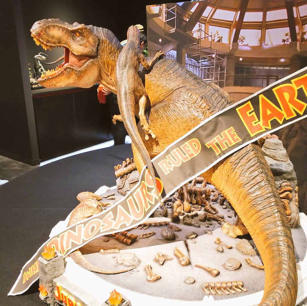 อลังการงานโชว์ กับธีมสวน Jurassic Park ที่จัดแสดงโชว์อยู่ที่ช็อป Prime1Studio ประเทศญี่ปุ่น