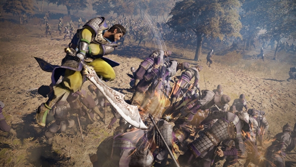 รายละเอียดแรก พร้อมภาพสกรีนช็อตของเกม  Dynasty Warriors 9