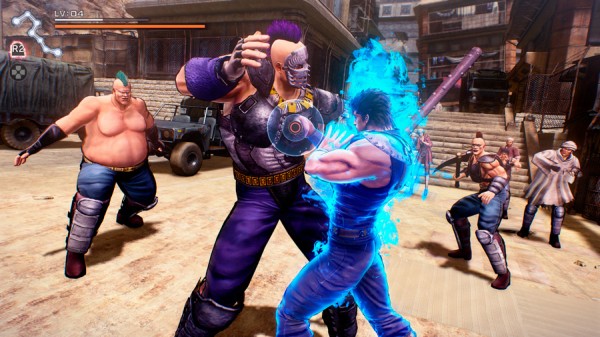 ตัวอย่างใหม่ อธิบายระบบการต่อสู้ของเกมฤทธิ์หมัดดาวเหนือ Hokuto ga Gotoku