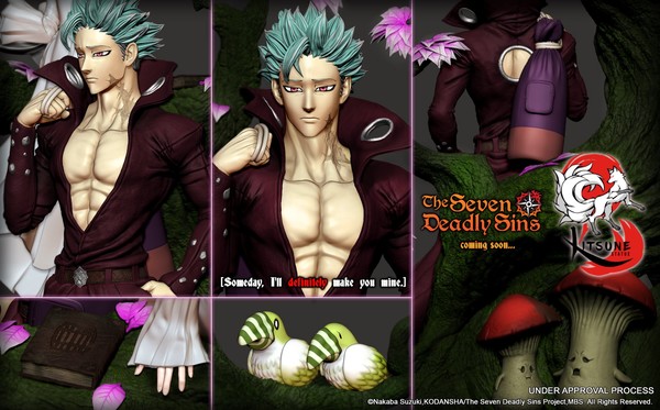 แย้มภาพถ่ายงาน statue ใหม่ จากการ์ตูนดัง The Seven Deadly Sins
