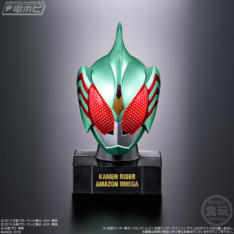 เผยแคนดี้ทอยส์ไรเดอร์เฮดชุดใหม่พร้อม Limited Zangetsu กับ Amazon Sigma