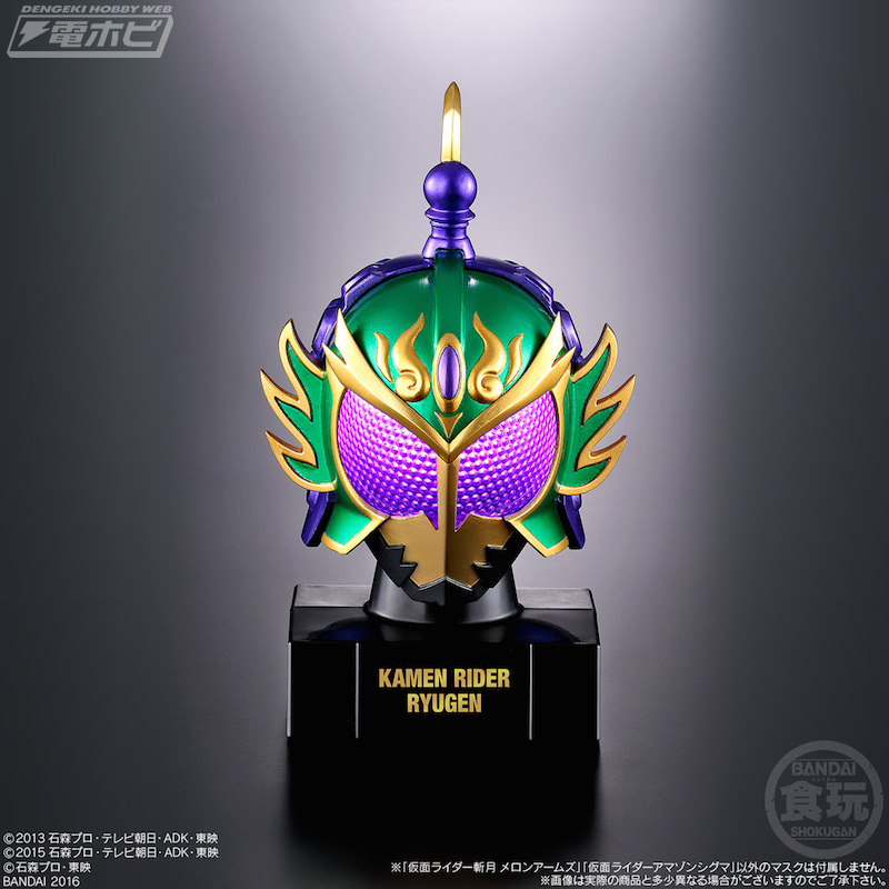 เผยแคนดี้ทอยส์ไรเดอร์เฮดชุดใหม่พร้อม Limited Zangetsu กับ Amazon Sigma