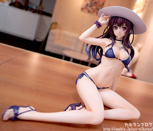 รีวิวฟิกเกอร์เซ็กซี่ของสาว Kasumigaoka ในชุดว่ายน้ำก่อนวางจำหน่ายจริง