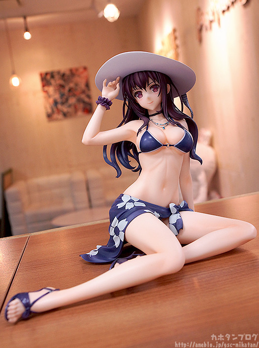 รีวิวฟิกเกอร์เซ็กซี่ของสาว Kasumigaoka ในชุดว่ายน้ำก่อนวางจำหน่ายจริง