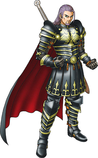 รายละเอียดราชาและทหารแห่งเมืองเดลคาด้า ในเกม Dragon Quest XI