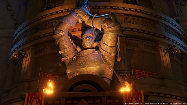 รายละเอียดราชาและทหารแห่งเมืองเดลคาด้า ในเกม Dragon Quest XI