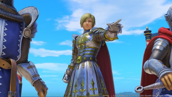รายละเอียดราชาและทหารแห่งเมืองเดลคาด้า ในเกม Dragon Quest XI