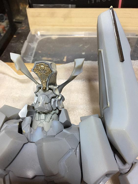 คอนเซ็ปต์การออกแบบใหม่ของหุ่น Space Runaway Ideon โดย Takeya Takayuki