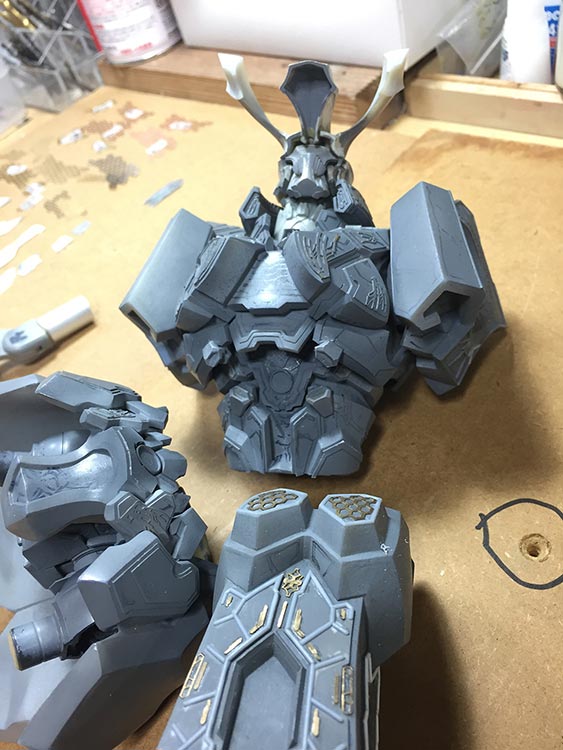 คอนเซ็ปต์การออกแบบใหม่ของหุ่น Space Runaway Ideon โดย Takeya Takayuki