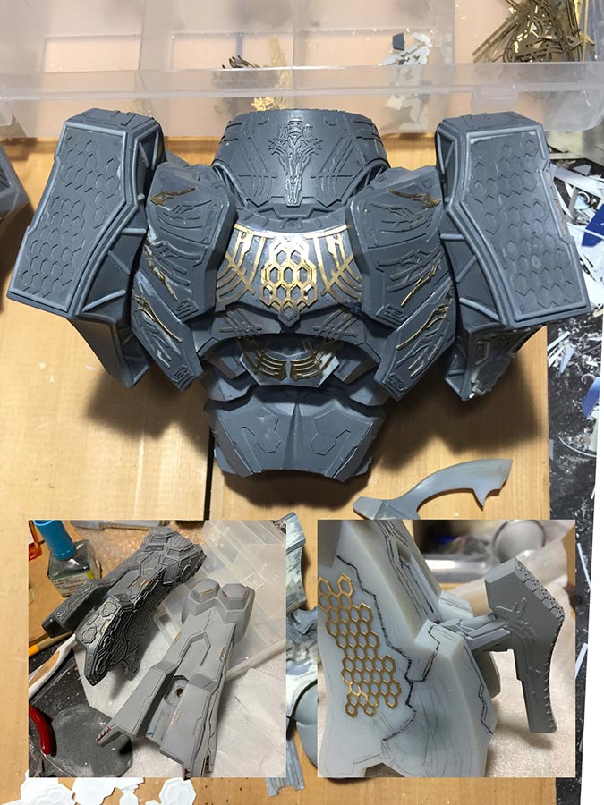 คอนเซ็ปต์การออกแบบใหม่ของหุ่น Space Runaway Ideon โดย Takeya Takayuki