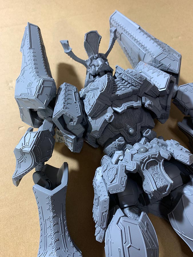 คอนเซ็ปต์การออกแบบใหม่ของหุ่น Space Runaway Ideon โดย Takeya Takayuki