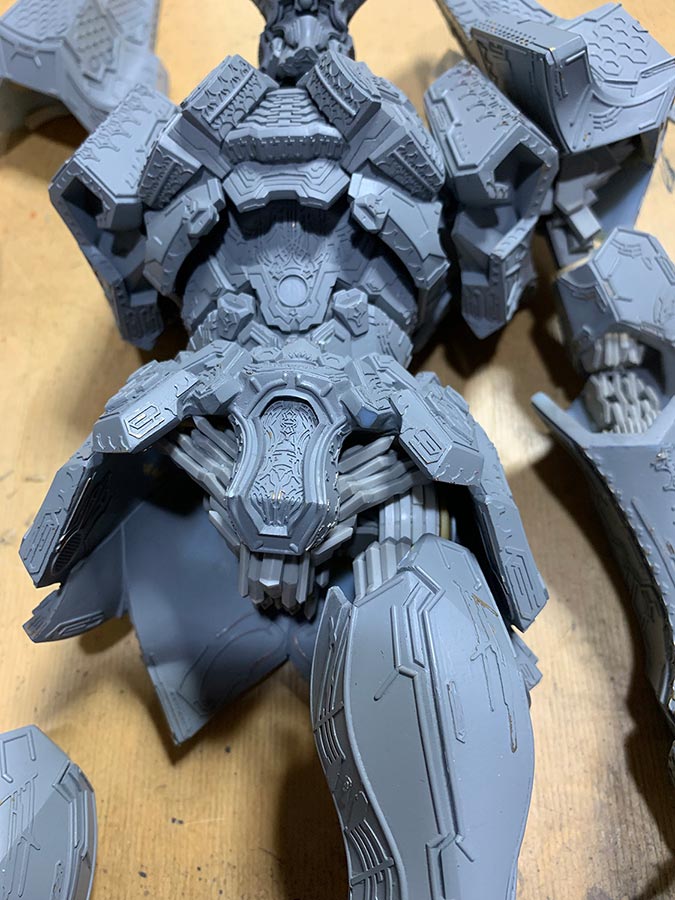 คอนเซ็ปต์การออกแบบใหม่ของหุ่น Space Runaway Ideon โดย Takeya Takayuki