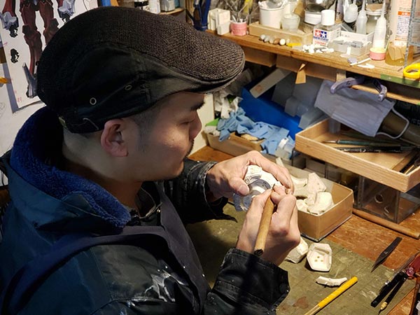 คอนเซ็ปต์การออกแบบใหม่ของหุ่น Space Runaway Ideon โดย Takeya Takayuki