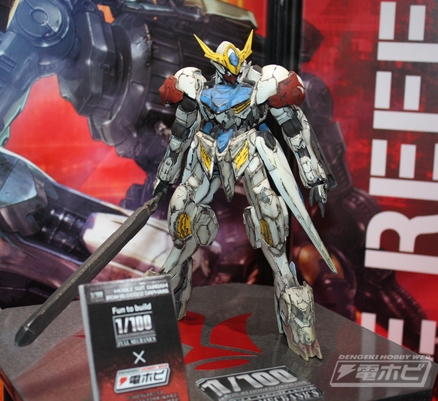 ชมผลงานการลงสีสุดเจ๋งของ โนบุยูกิ ซากุไร กับ MG ขนาด 1/100 ของ Gundam Barbatos Lupus