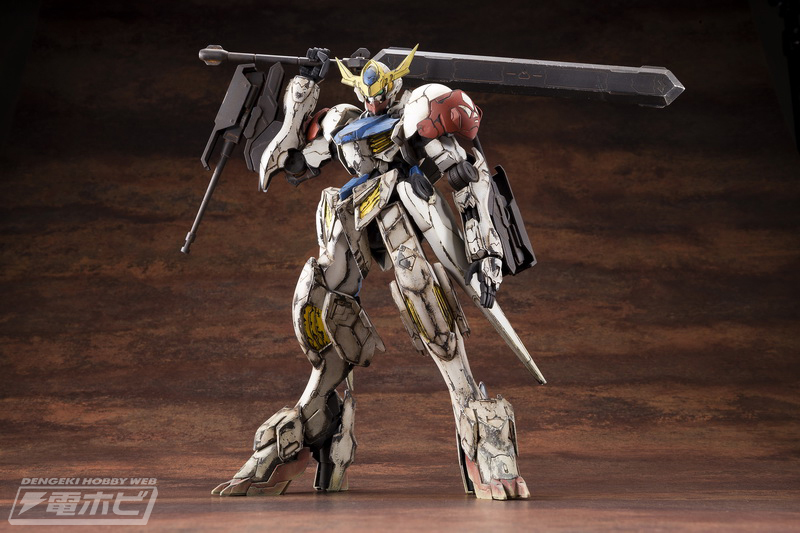 ชมผลงานการลงสีสุดเจ๋งของ โนบุยูกิ ซากุไร กับ MG ขนาด 1/100 ของ Gundam Barbatos Lupus