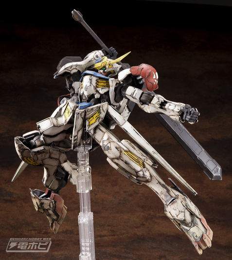 ชมผลงานการลงสีสุดเจ๋งของ โนบุยูกิ ซากุไร กับ MG ขนาด 1/100 ของ Gundam Barbatos Lupus