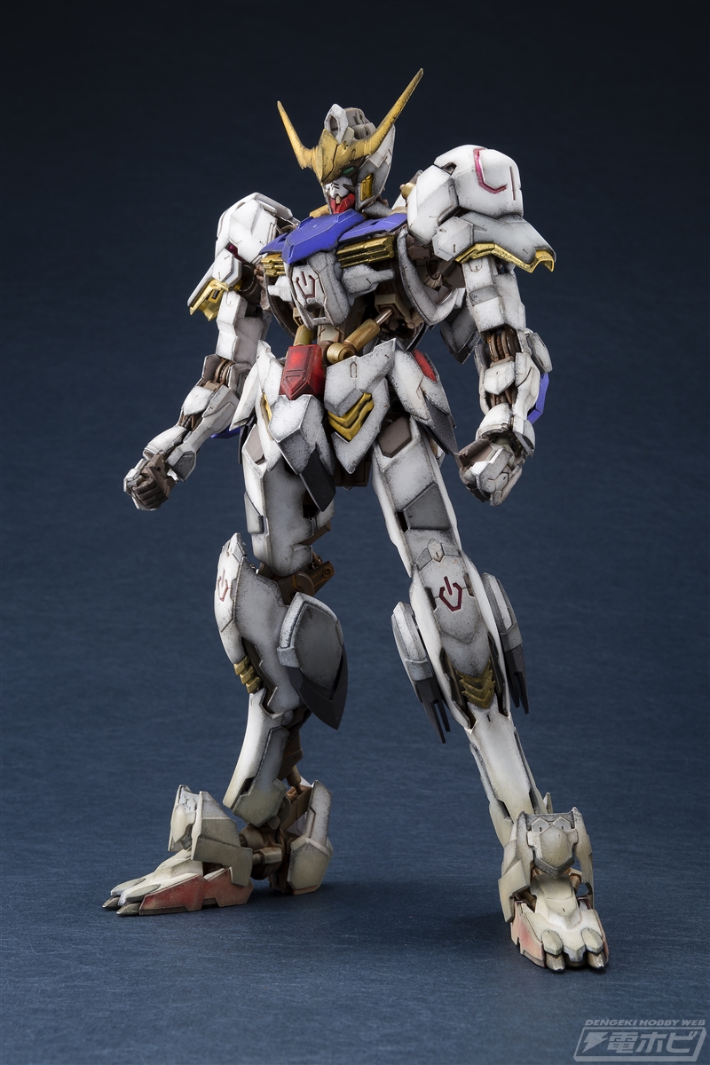 ชมผลงานการลงสีสุดเจ๋งของ โนบุยูกิ ซากุไร กับ MG ขนาด 1/100 ของ Gundam Barbatos Lupus