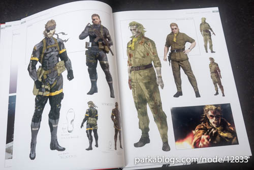 รีวิวหนังสืออาร์ตบูคส์งาม ๆ The Art of Metal Gear Solid V