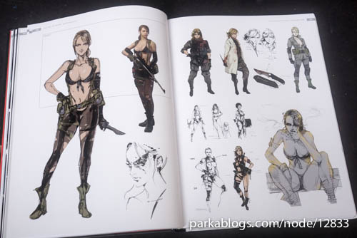 รีวิวหนังสืออาร์ตบูคส์งาม ๆ The Art of Metal Gear Solid V