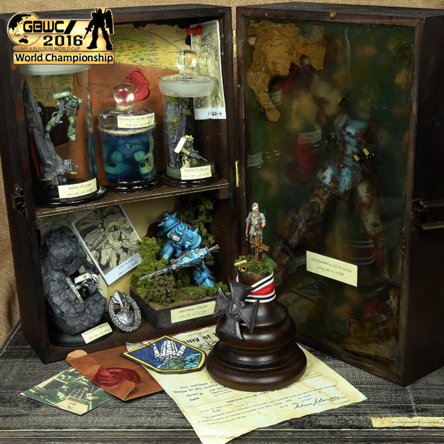 ชมภาพผลงานของผู้เข้ารอบสุดท้ายจากการประกวด GunPla Builders World Cup [GBWC] 2016