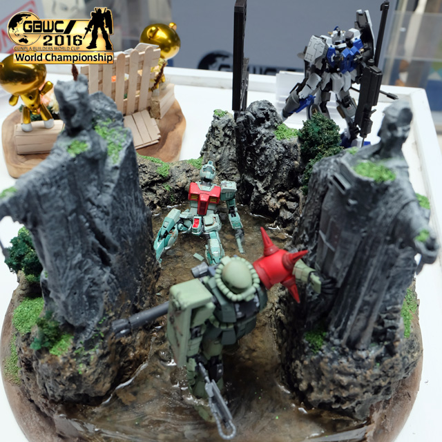 ชมภาพผลงานของผู้เข้ารอบสุดท้ายจากการประกวด GunPla Builders World Cup [GBWC] 2016