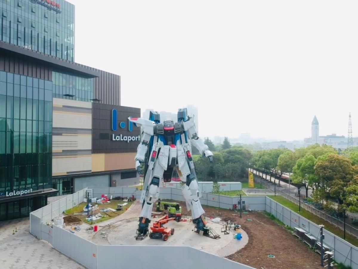 โชว์ตัวแบบเต็มรูปแบบ กับ Freedom Gundam ขนาดเท่าที่เซี่ยงไฮ
