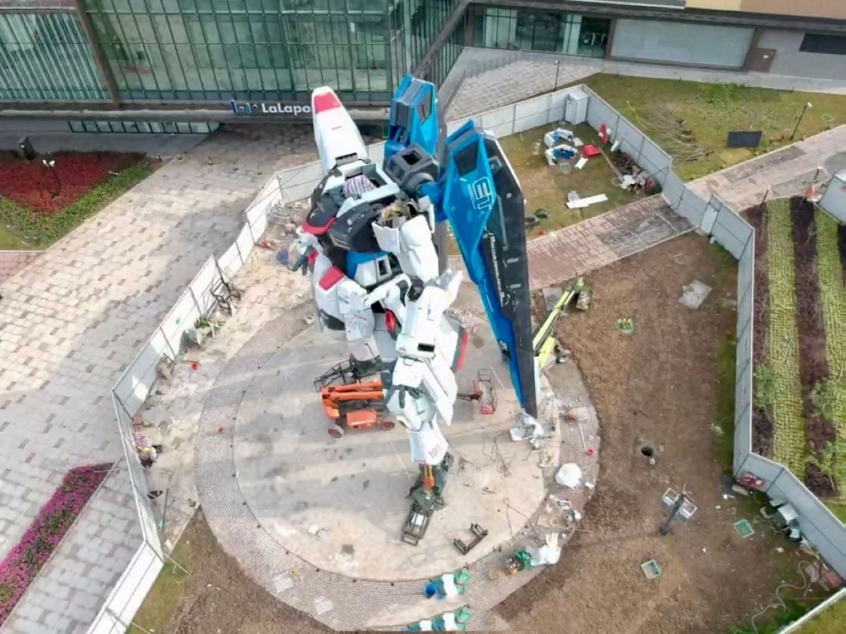 โชว์ตัวแบบเต็มรูปแบบ กับ Freedom Gundam ขนาดเท่าที่เซี่ยงไฮ