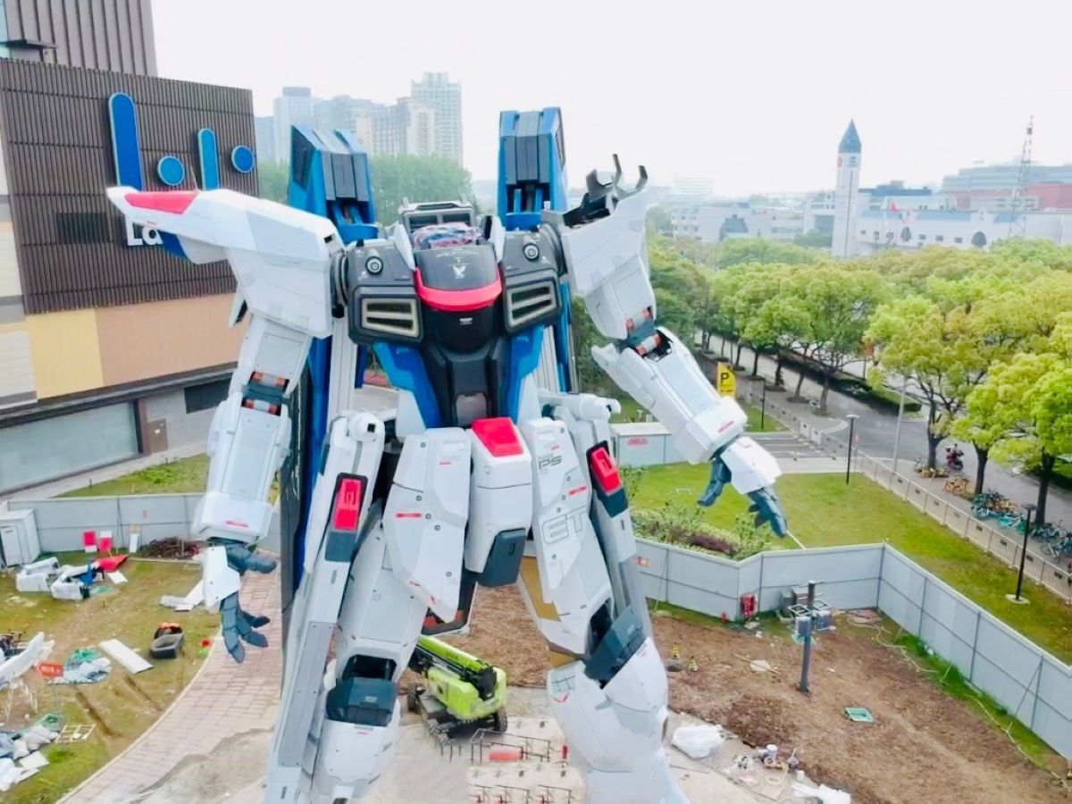 โชว์ตัวแบบเต็มรูปแบบ กับ Freedom Gundam ขนาดเท่าที่เซี่ยงไฮ