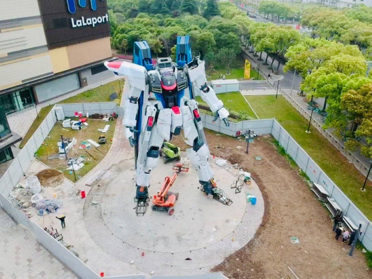 โชว์ตัวแบบเต็มรูปแบบ กับ Freedom Gundam ขนาดเท่าที่เซี่ยงไฮ