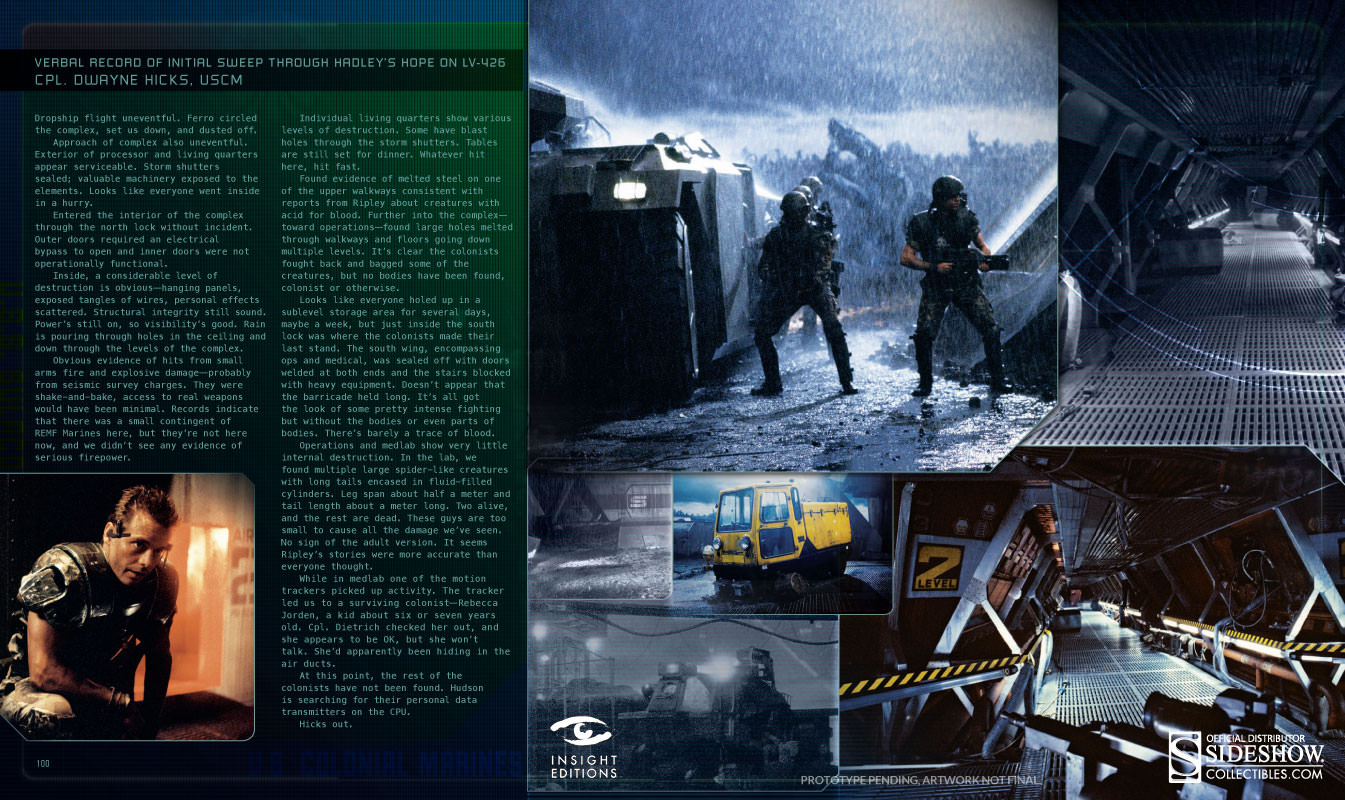 รีวิว Art book - Alien The Weyland - Yutani Report Collectors Edition
