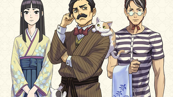 The Great Ace Attorney 2 ปล่อยข้อมูลตัวละคร มุราซาเมะ, โซเซกิ และ ซาโตรุ