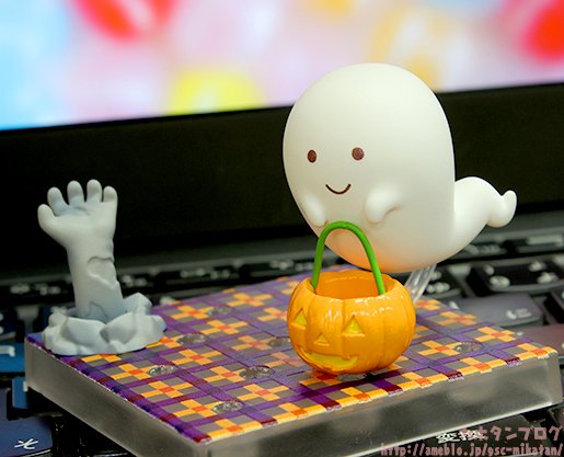 ตัวอย่างรีวิวฟิกเกอร์เซ็ตสุดน่ารักของ Nendoroid More: Halloween Set Female/Male ver.