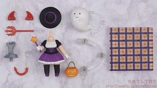 ตัวอย่างรีวิวฟิกเกอร์เซ็ตสุดน่ารักของ Nendoroid More: Halloween Set Female/Male ver.