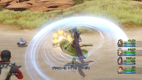 รายละเอียด Skill Panel และ Spell of Restoration ในเกม Dragon Quest XI