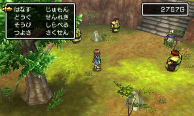 รายละเอียด Skill Panel และ Spell of Restoration ในเกม Dragon Quest XI