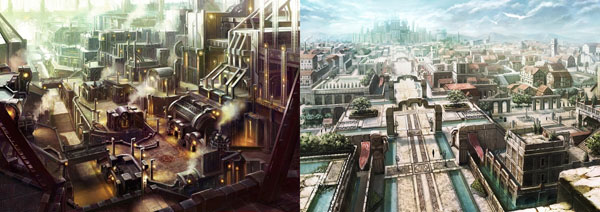 รายละเอียดตัวละคร Alistel และ Granorg ในเกม Radiant Historia: Perfect Chronology