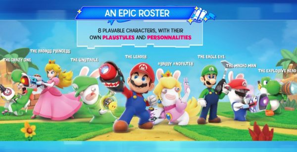 หลุดอย่างตั้งใจ กับภาพพรีเซนต์ของเกม Mario + Rabbids Kingdom Battle