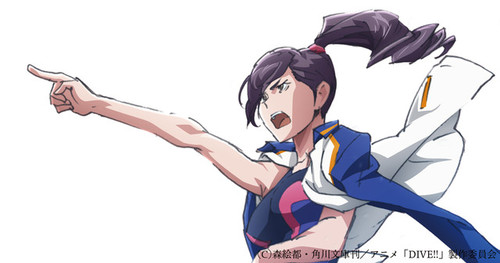 อนิเมะหนุ่มกระโดดน้ำ DIVE!! เผยตัวอย่างแรกพร้อมตัวละครและกำหนดวันฉาย