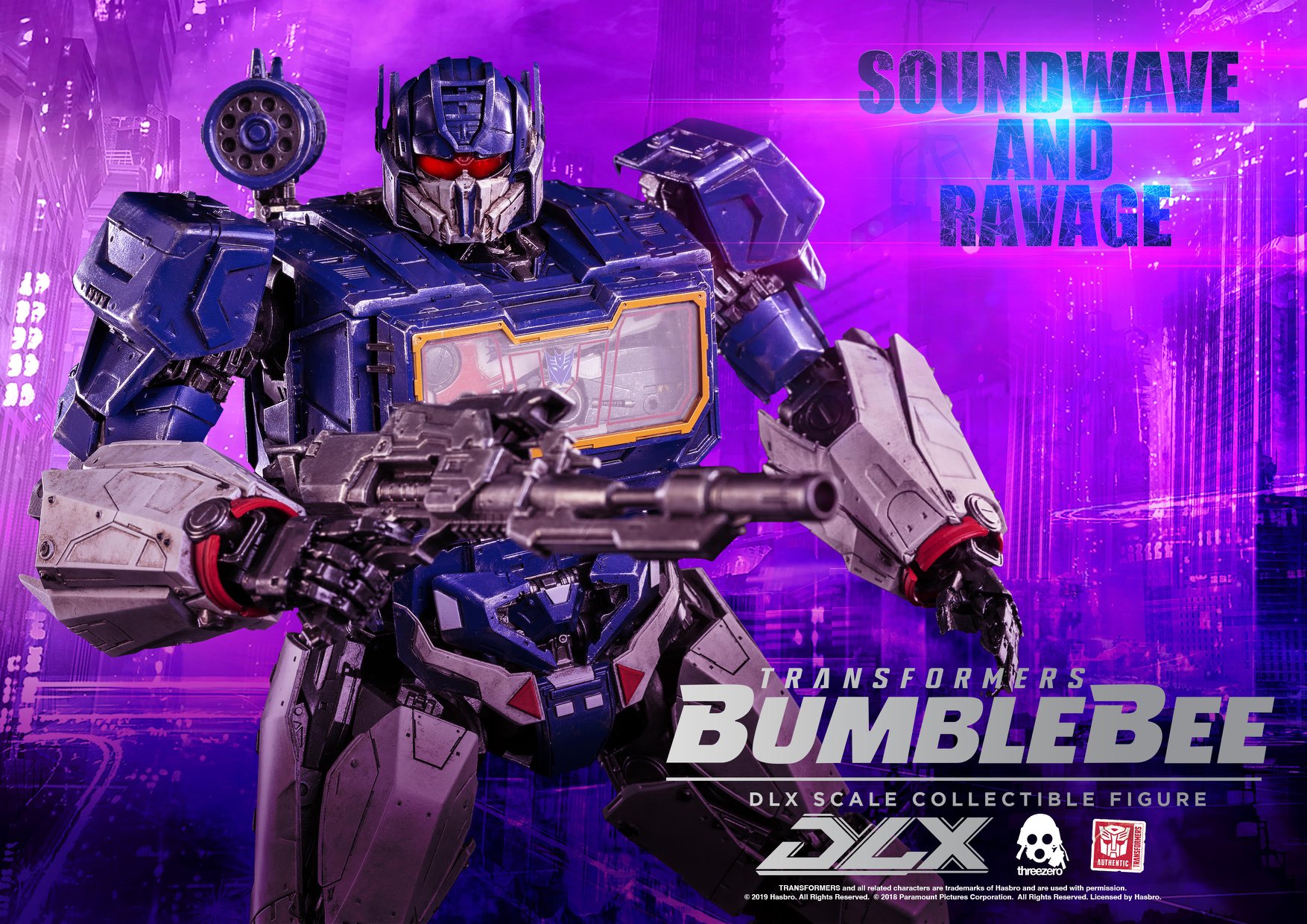 Threezero เผยภาพพรีวิวสินค้าใหม่ของ SOUNDWAVE หุ่นตัวล่าสุดจาก Transformers DLX series