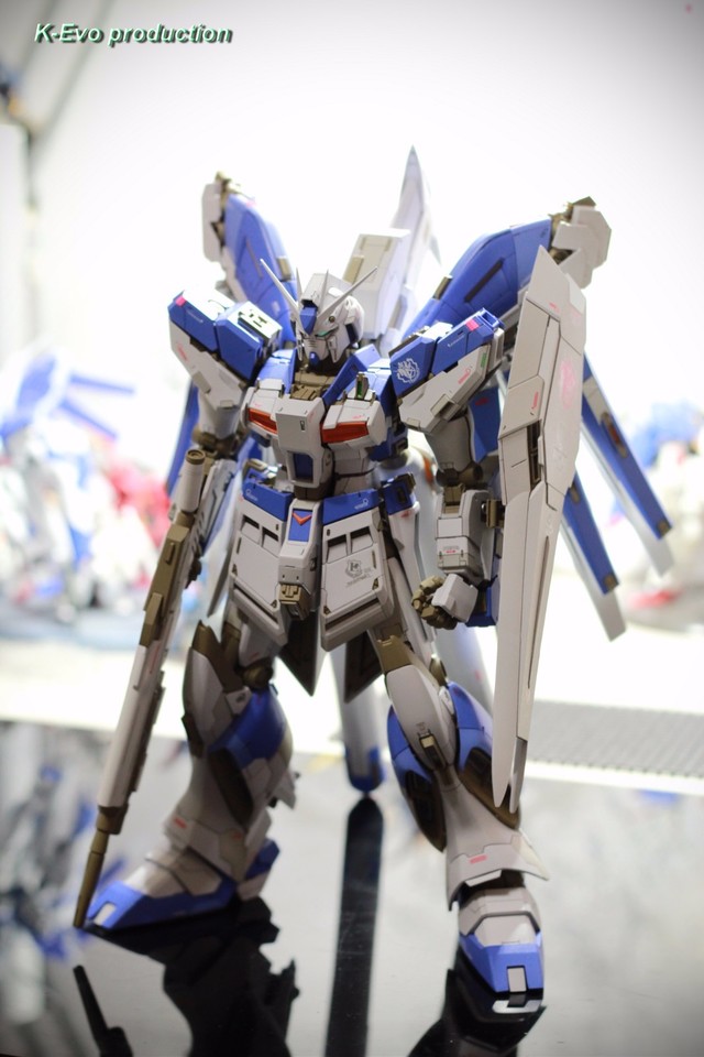 ชมขั้นตอนการต่อหุ่น MG Hi-Nu Gundam Infinity ผลงานโดย K-Evo