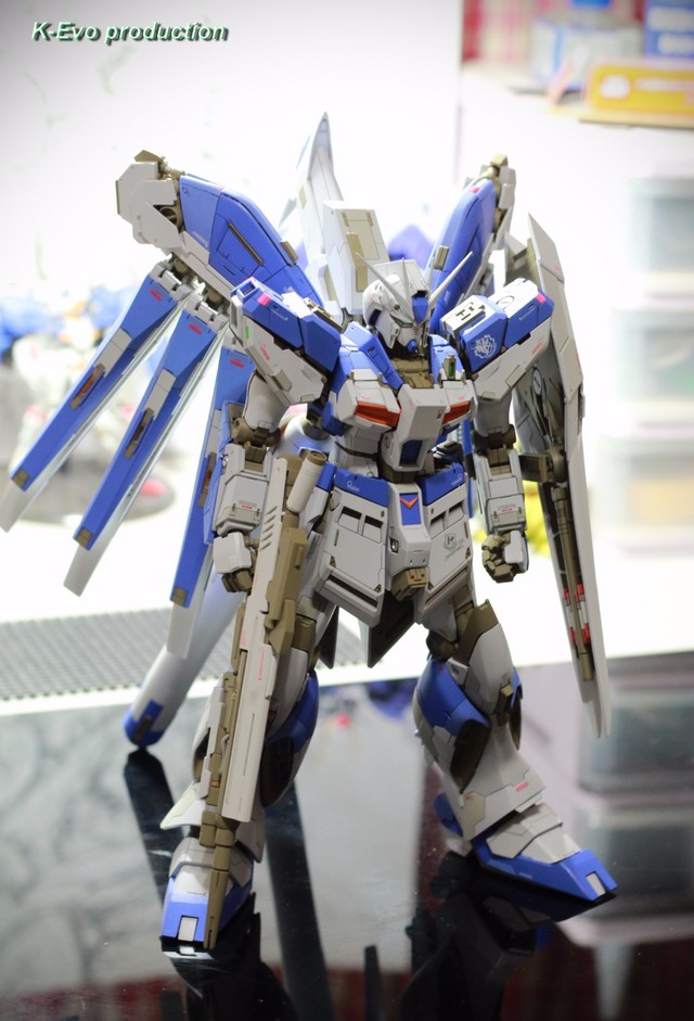 ชมขั้นตอนการต่อหุ่น MG Hi-Nu Gundam Infinity ผลงานโดย K-Evo