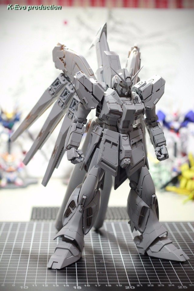 ชมขั้นตอนการต่อหุ่น MG Hi-Nu Gundam Infinity ผลงานโดย K-Evo
