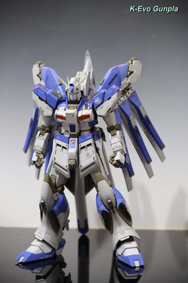 ชมขั้นตอนการต่อหุ่น MG Hi-Nu Gundam Infinity ผลงานโดย K-Evo
